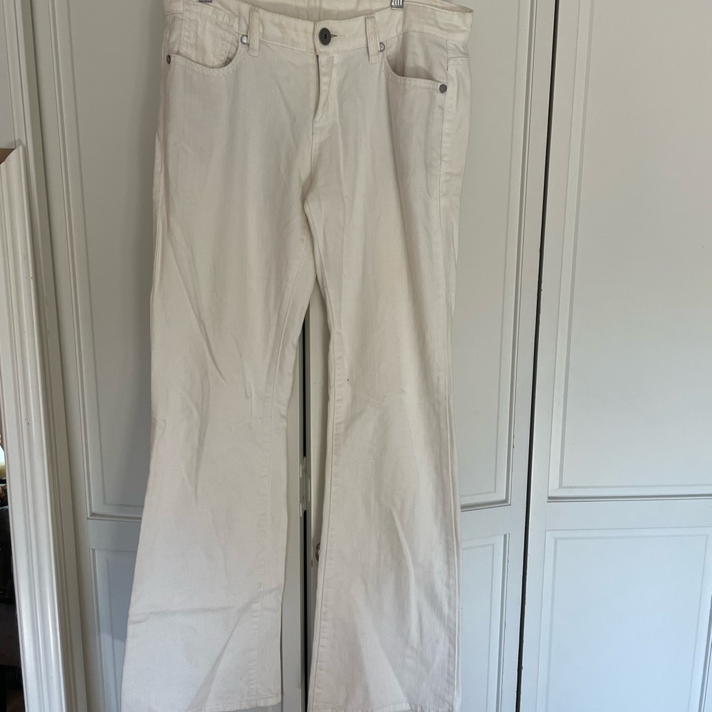 BCBG Maxazria Low Rise Flare Pants!